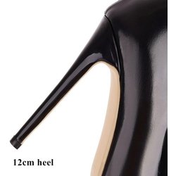 Sexy Stiletto Helle Lackleder Hose Stiefel Schuhe Dünne High Heels Schwarz Weiß Rot Stretch Stiefel Hosen Schuhe Chic 42