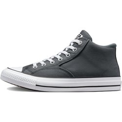 Converse Chuck Taylor All Star Malden Street Bequeme Vielseitige Mid-Top Canvas Schuhe Unisex Sneaker Grau A01460C 44.5