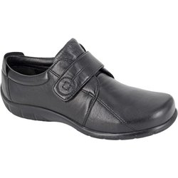 Mod Comfys Superleichte Damen-/Damenschuhe aus Nappaleder 5 UK schwarz