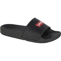 Levi's June Batwing S, Damen schwarze Pantoletten 38 schwarz
