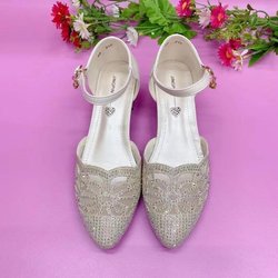 Weiche Leder Mesh Hohl Sandalen Damen Dicke High Heels Schuhe Modische Tanzschuhe Flacher Mund Schnalle Riemen Spitzschuh 40 beige