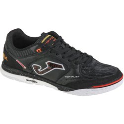 Joma Top Flex Rebound 24 TORS IN, schwarze Hallenfußballschuhe für Herren 45 schwarz