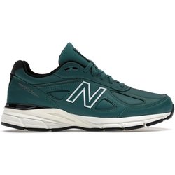 Teddy Santis x New Balance 990v4 Made in USA Türkis Weiß Herren Sneaker U990TW4 46.5