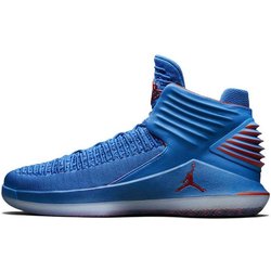 Air Jordan 32 PF Russell Westbrook Herren Sneakers Blau Foto-Blau Metallic-Silber-Team-Orange AH3348-400 41