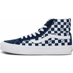 Vans OG Sk8-Hi LX Schachbrettmuster - Dress Blues Unisex-Sneaker VN0A4BVBLKZ 43