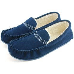 Eastern Counties Leder Damen/Damen Bethany Berber Wildleder Mokassins 5 UK blau