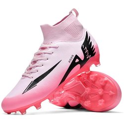 Herren- und Damen-High-Top-Fußballschuhe, Stollen und lange Stollen, neue 15 Jugend-Rasendornschuhe, Studententraining Kinder 36