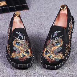 Alte Peking-Stoffschuhe Herren-Segeltuchschuhe Lässige atmungsaktive chinesische flache Stoffschuhe Trend All Match Mittelschule Social Guy 41 schwarz