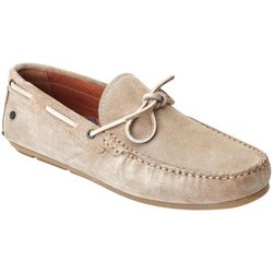 Base London Herren Brooks Driver Wildleder Bootsschuhe 5 UK sand