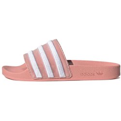 Adidas Originals Adilette Slides Wonder Mauve Cloud White Damen 38