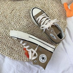 High-Top-Leinwandschuhe für Damen im Frühling und Herbst, neue Studenten-Retro-All-Match-Turnschuhe 40