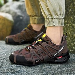 Herren-Kletterschuhe, rutschfeste Outdoor-Trekking-Sneaker, modische, bequeme Sportschuhe, Übergröße 39–47 42