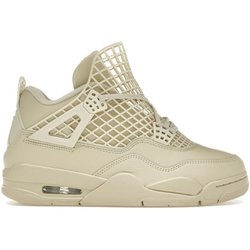 Air Jordan 4 Retro Net - Rattan Damen Sneaker Creme Metallic-Gold FN7251-200 42.5