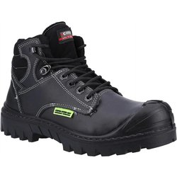 Cofra Herren Darwen Leder Sicherheitsstiefel 11 UK schwarz