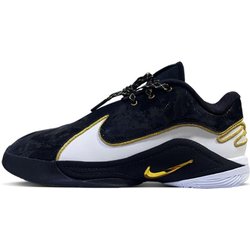 Neue Nike LeBron 22 Rutschfeste Verschleißfeste Low-Top Basketballschuhe Herren Schwarz Weiß HV8453-100 40.5