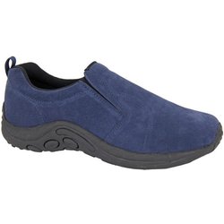 PDQ Unisex-Erwachsene Ryno Wildleder Twin Gusset Freizeitschuhe 6 UK dunkelblau