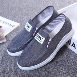 Old Beijing Herren-Stoffschuhe, rutschfeste, verschleißfeste Low-Top-Sneaker, Canvas-Herrenschuhe 41