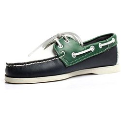 Docksides Klassische Bootsschuhe für Herren und Damen aus echtem Leder, Homme Femme Weiß-Grün, Übergröße 36–46, Marken-Flachschuhe, Halbschuhe A079 44