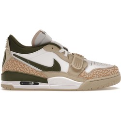 Air Jordan Paris Saint-Germain x Jordan Legacy 312 Low Viertes Trikot Herren Sneaker Weiß Hanf Sail FZ4358-100 47.5