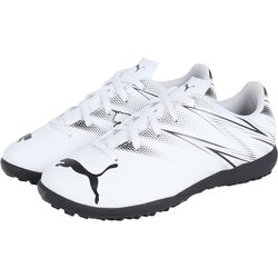 Puma Herren Attacanto Turf Trainings-Fußballschuhe 9 UK weiß/schwarz