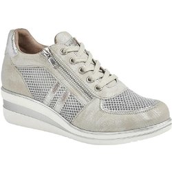 Cipriata Damen-Turnschuhe mit Spitze und Reißverschluss 7 UK