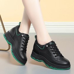 Herbst und Winter Neue Freizeitschuhe für ältere Menschen und Menschen mittleren Alters und im Reisebereich Sportschuhe Bequeme weiche Lederschuhe mit weicher Sohle Frühling und Herbst Damenschuhe 40