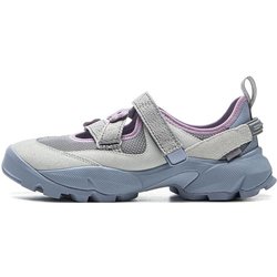 Tyakasha X Li Ning Mulan Mary Jane Kollaborationsserie Sportlicher Trend Rutschfest Abriebfest Low-Top Freizeitschuhe Damen Sneaker Aschgrau AZGV154-1 37⅔