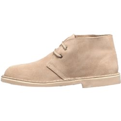 Roamers Damen/Damen echtes Wildleder ungefüttert Desert Boots 6 UK helle taupe