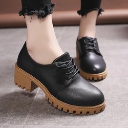 Leder Oxford Schuhe Frau Straße Brogues Dekoration Mokassins Weiche Leder Schuhe Wohnungen 40 schwarz