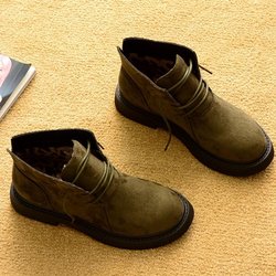 Herbst Winter Schuhe Frauen Schnee Stiefel Warme Plüsch Schuhe Kalten Winter Mode Frauen Stiefeletten Damen Baumwolle Schuhe N043 8