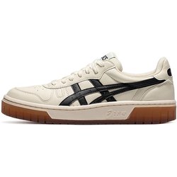 Neu Asics Court Mz Creme Schwarz Gummi 1203A127-750 40.5