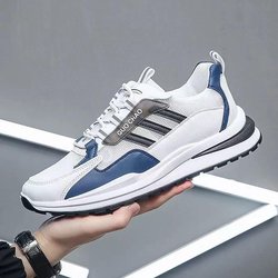 Low-Top-Sneaker Herren Herbst und Winter Neu Koreanischer Stil Atmungsaktiv Schnürschuhe Laufschuhe Nationaler Trend Studenten Mesh-Schuhe Herren 42