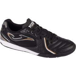 Joma Dribling 24 DRIW IN, schwarze Hallenfußballschuhe für Herren 44 schwarz