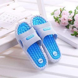 Badezimmer-Slipper, rutschfeste EVA-Duschrutschen, Sandalen für Damen und Herren, geprägter Sommer-Pool-Flip-Flop für den Innenbereich 38-39