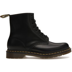 DR. Martens 1460 Glattleder-Schnürstiefel, schwarze Unisex-Sneaker 11822006 37