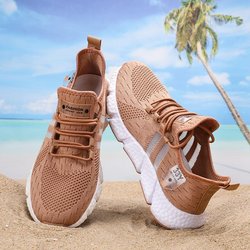 13 Farben Große Größe 36-46 Marathon Casual Sneakers Herren Laufschuhe Atmungsaktiv Bequem Unisex Outdoor Sportschuhe für Männer Schuhtraining 39 braun