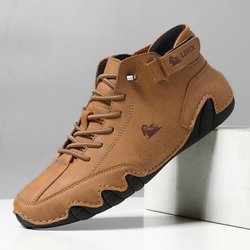 Lässige Sneakers Schuhe für Herren Schuhe Stiefeletten Mode Komfort Loafer Herren Schuhe 43 braun