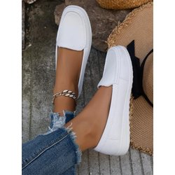 Sommer Keilabsatz weiße Krankenschwester Schuhe Frauen weiche Sohle Mode lässig bequem rutschfeste flache Sportschuhe Frauen 40 weiß