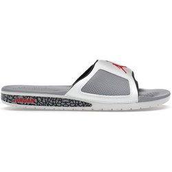 Air Jordan Jordan Hydro 3 Retro Slide White Cement Herren Sneaker Summit-White Cement-Grey Black 854556-101 42.5