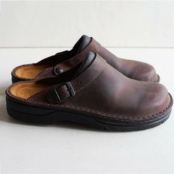 Herren- und Damen-Pumps mit flachem Absatz, Absatzpumps, lässig, große Größe, Einzelschuhe, Sandalen, Hausschuhe 44 kaffeebraun