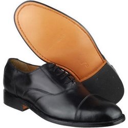 Amblers James Schuh mit Ledersohle / Herrenschuhe 10 UK schwarz