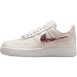 Nike Air Force 1 Low Liquid Metal Swoosh Metallic Roségold Damen-Sneaker IF1686-161 41