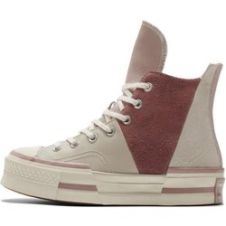 Converse Chuck 70 Plus High Asymmetric - Stone Mauve Unisex-Sneakers Rosa Desert-Sand Saddle A01346C 37
