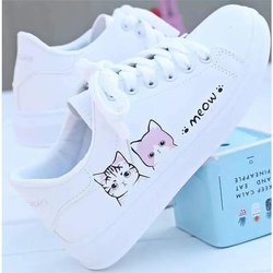 Weiße Schuhe Frauen Frühling Atmungsaktive Flache Schuhe Lederband Sport Mode Casual Schuhe Frauen 40 rosa