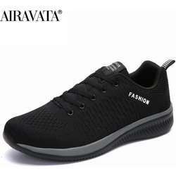 Turnschuhe für Männer und Frauen, modische Outdoor-Lauf-Sneaker, atmungsaktive Freizeitschuhe, Größe 35–48 44 schwarz