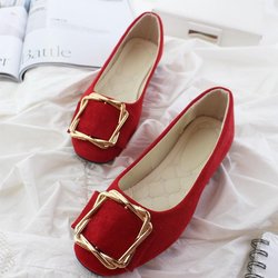 Große Größe Frauen Wohnungen Flach Candy Farbe Schuhe Frau Faulenzer Herbst Mode Süße Flache Casual Schuhe Frauen Plus Größe 35-43 43