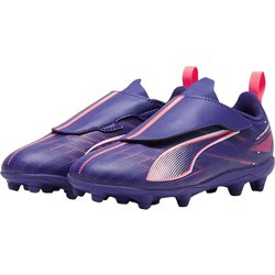 Puma Kinder/Kids Ultra 5 Play Fußballschuhe für festen Boden 3 UK violett/weiß