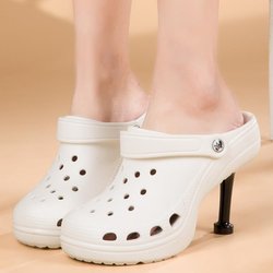 Damen Sandalen Neuheiten 2022 Personalisierte Kreative High-Heel Sandalen Damen Sommerschuhe 37 weiß