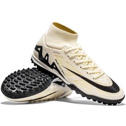 2435 neue Fußballschuhe Herren High-Top Jugend Erwachsene Trainingsschuhe lange Stollen TF Nockenschuhe 35