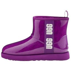 UGG Classic Clear Mini Tpu Mode Bequem Kurz Wadenmitte Schneestiefel Damenstiefel Himmel-Lila 1113190-PLSK 38